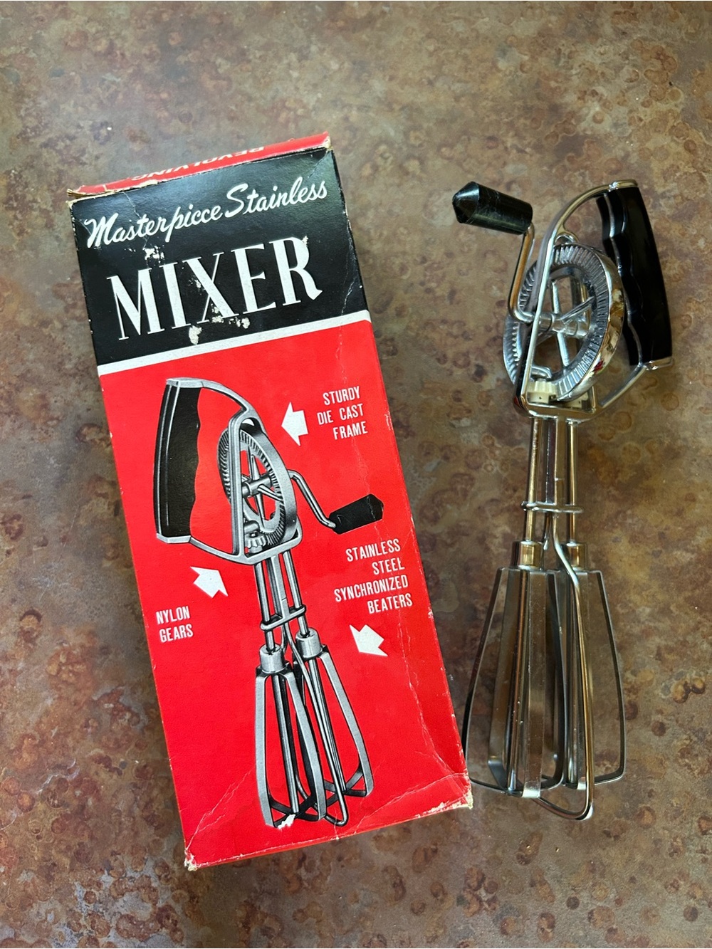 Vintage Masterpiece Stainless Mixer